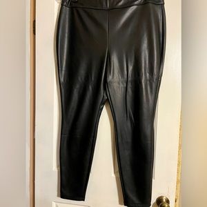 Faux Leather Leggings NWOT